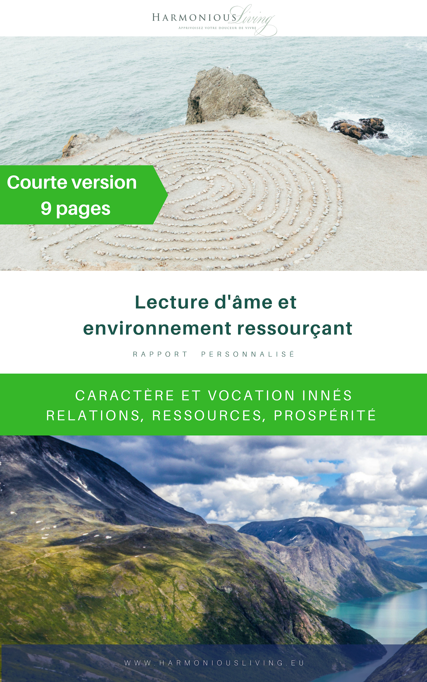 Votre lecture d'âme - version courte en 9 pages